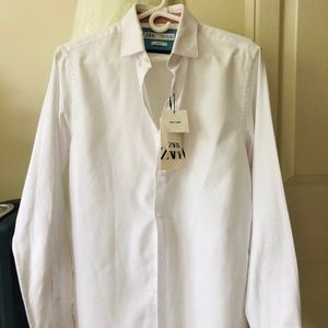 ZARA Men’s Slim Fit Button Down Shirt